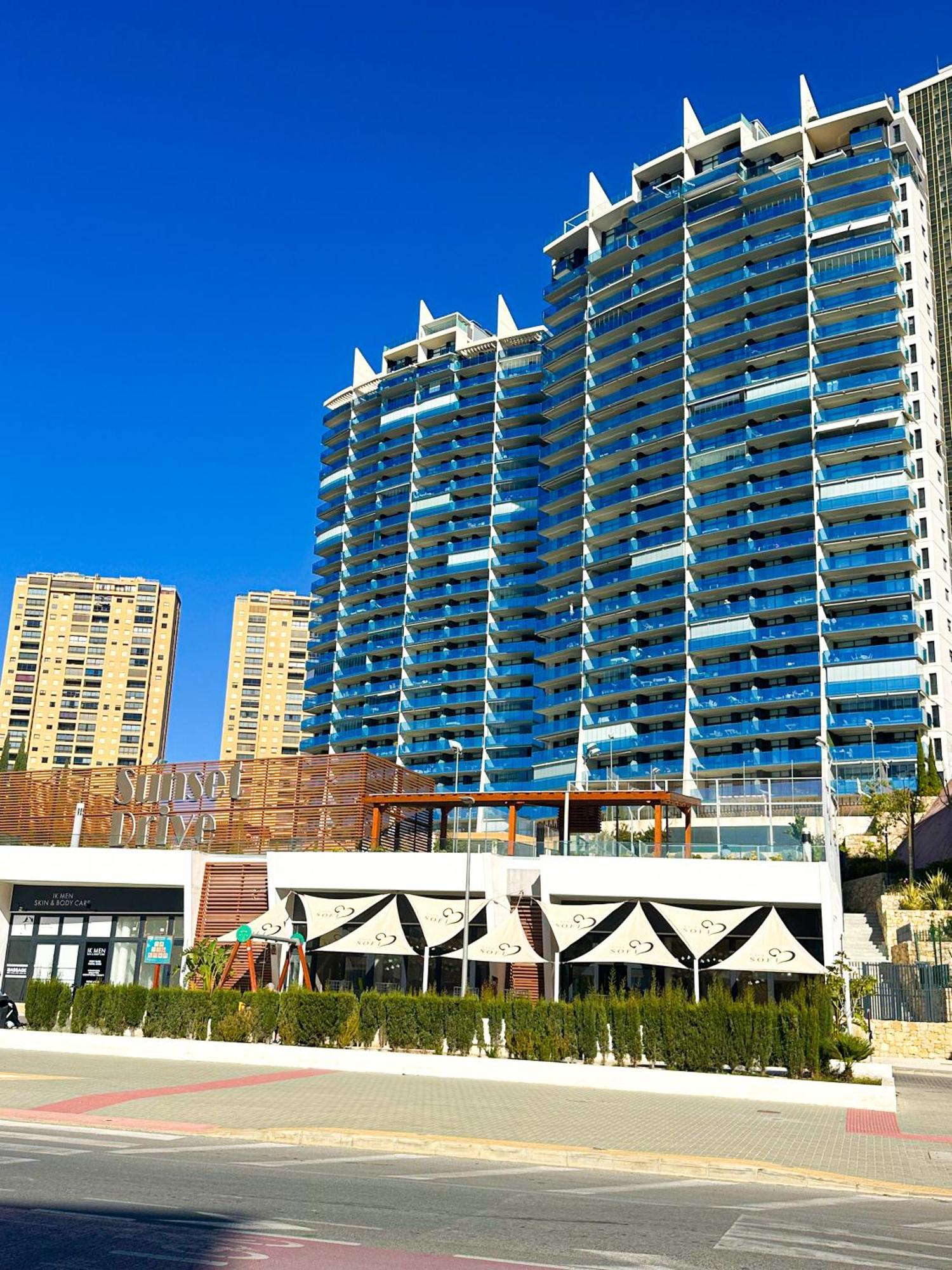 Apartmán Sunset Drive Septimo Cielo Benidorm Exteriér fotografie